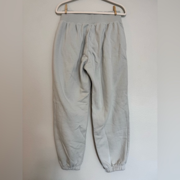 Nike Sportswear Phoenix Fleece Jogger Sweatpants in Light Silver / Sail - Picture 4 of 5